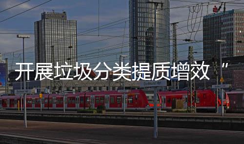 项行增效动提质分类开展垃圾三